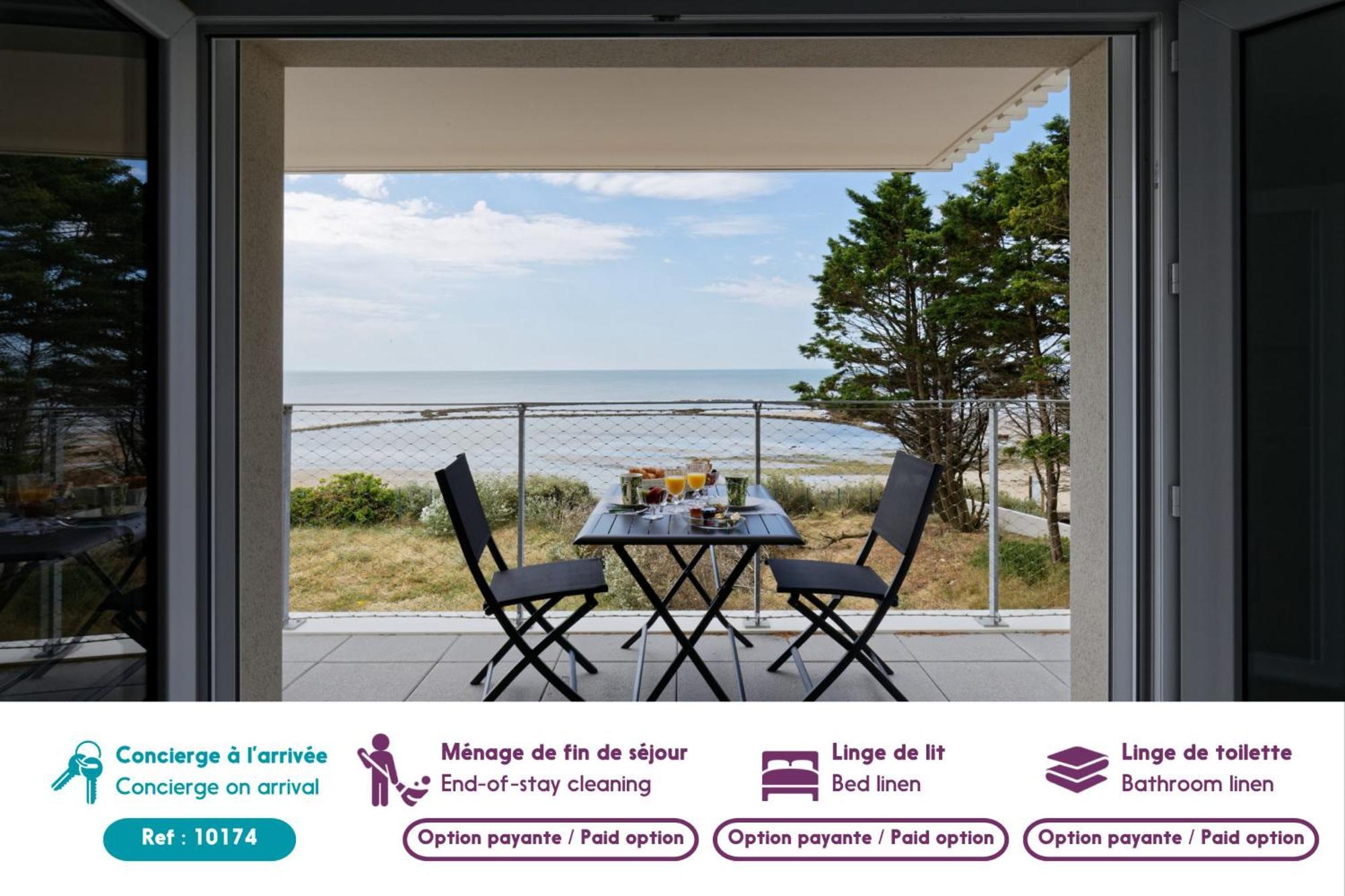 Face A La Mer - 50 M De La Plage Des Homardiers La Gueriniere ภายนอก รูปภาพ